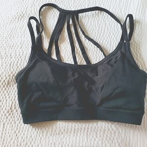 Forever 21 small black sports bra